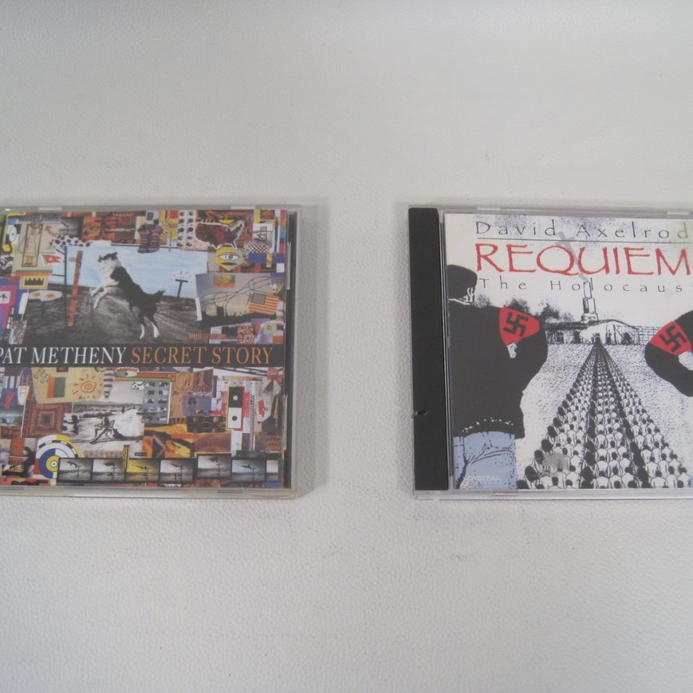 Lot of 2 JAZZ CD's (Pat Metheny: Secret Story) (David Axelrod: Requiem) (1993)
